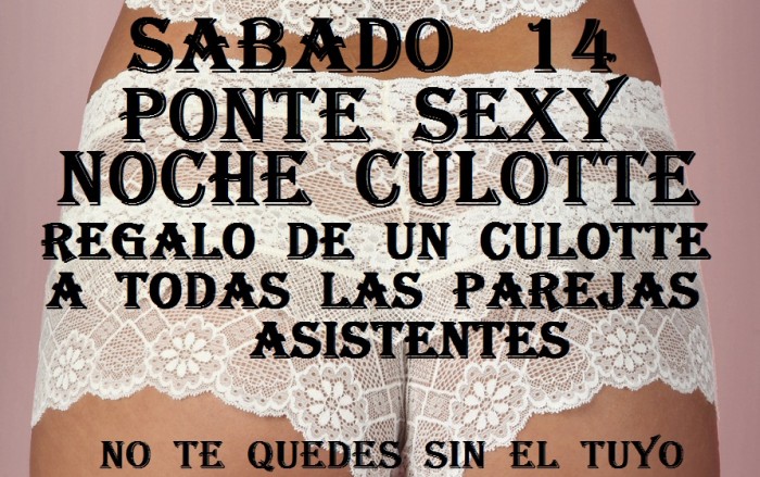 Ponte Sexy Noche Culotte